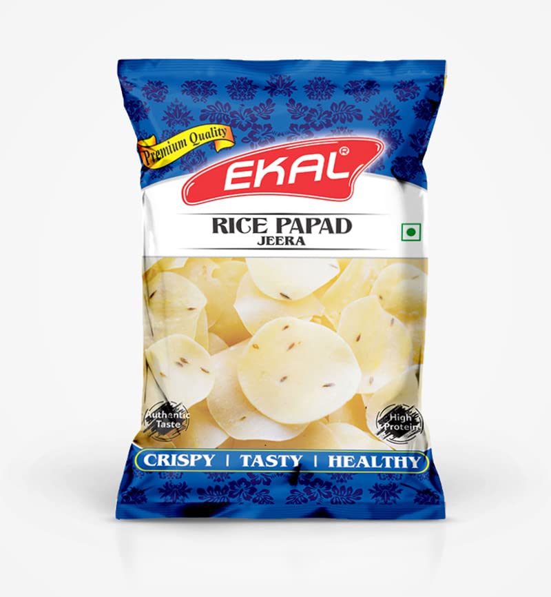 Ekal Rice Papad Jeera 200 g