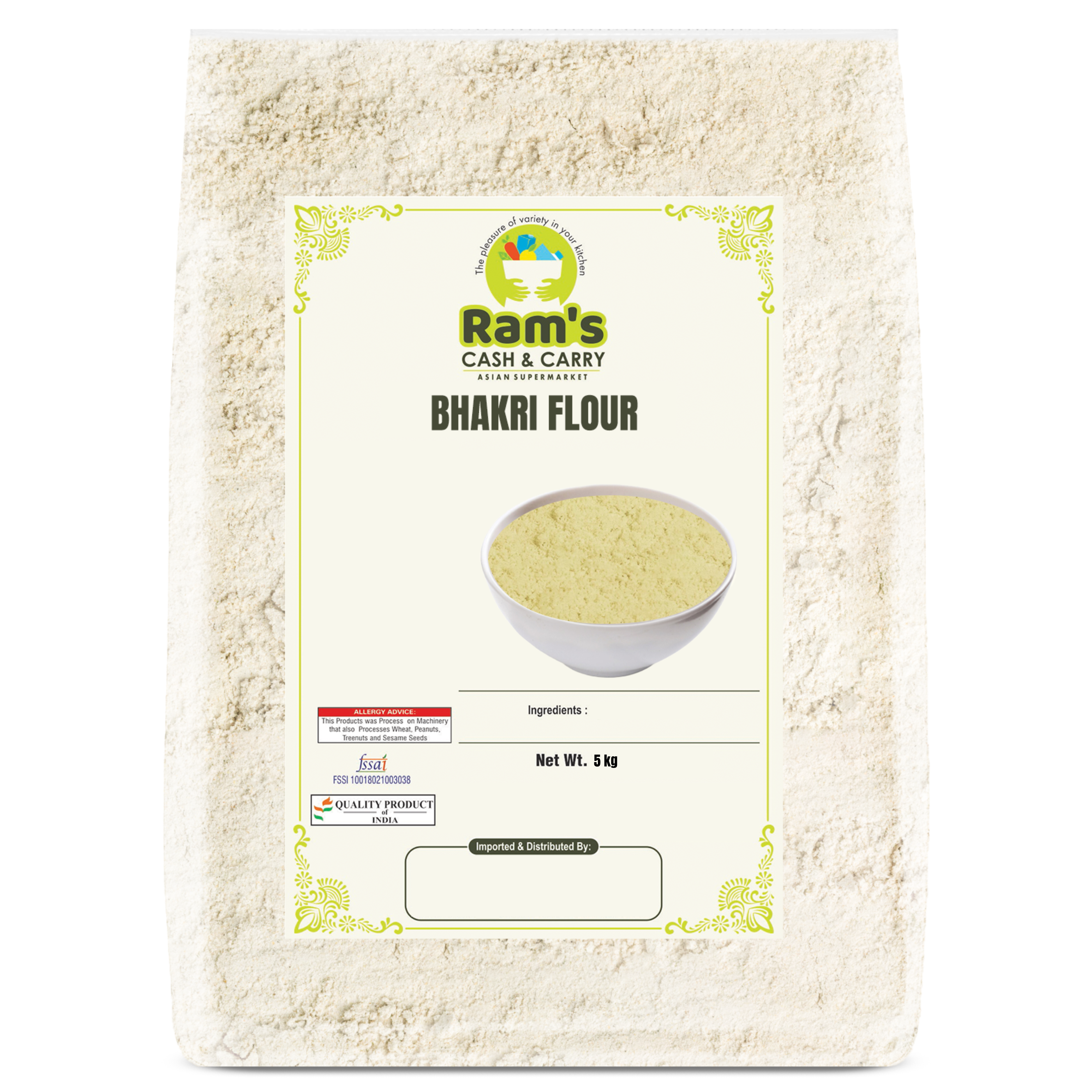 Kadi Bhakhari Flour 4 kg
