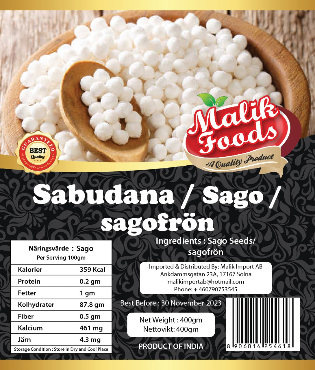 Mala's Sabudana 1 kg
