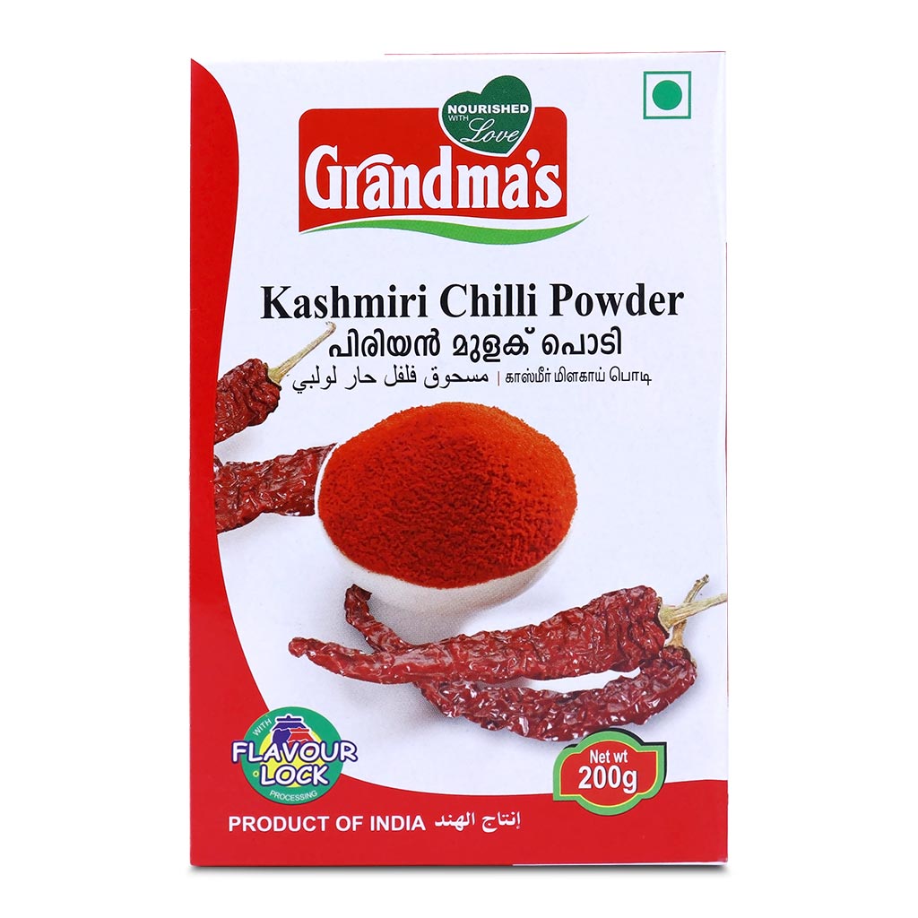 Grandma'S Kashmiri Chilli Whole 200 g