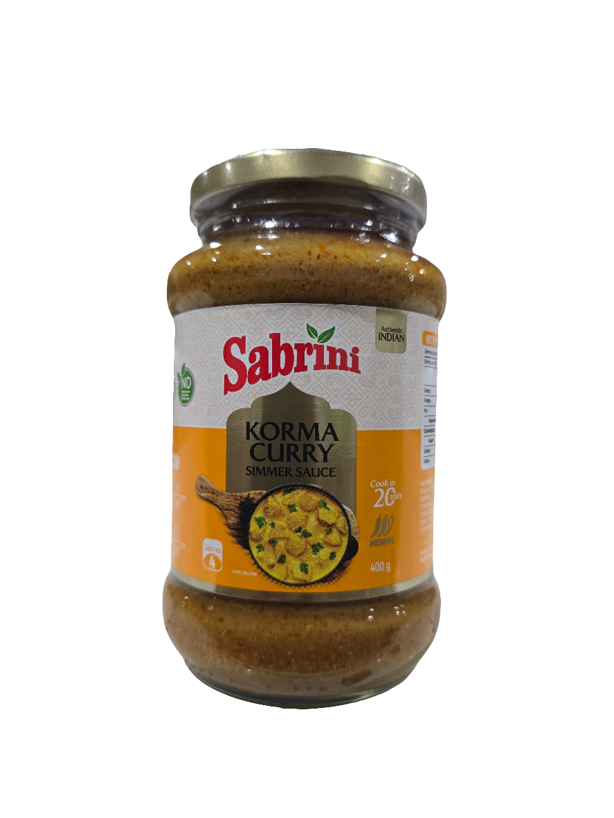 Sabrini Korma Curry Simmer Sauce 400 g