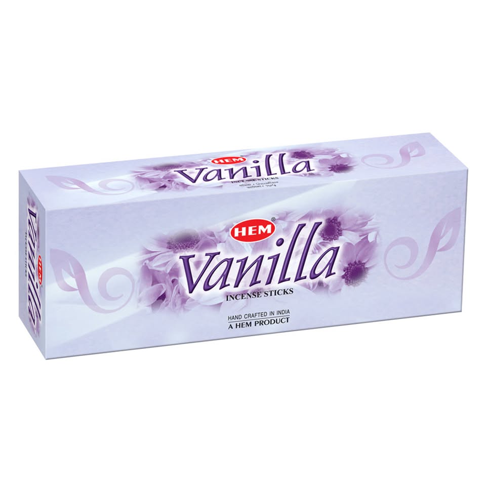 Hem Vanilla Incense Sticks 100 g 1 Pk
