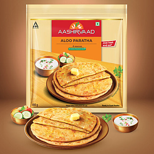 Aashirvaad Aloo Paratha 400 g