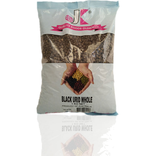 Jk Black Urid Whole 1 kg