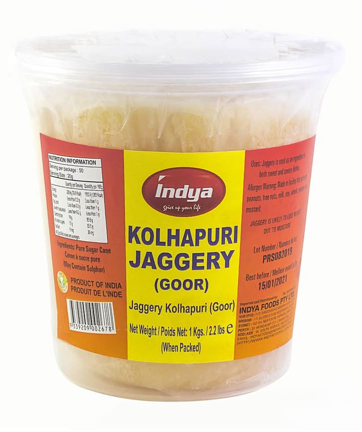 Indya Kolhapuri Jaggery Slab 1 kg