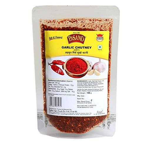 Gajanand Dry Garlic Chutney 150 g