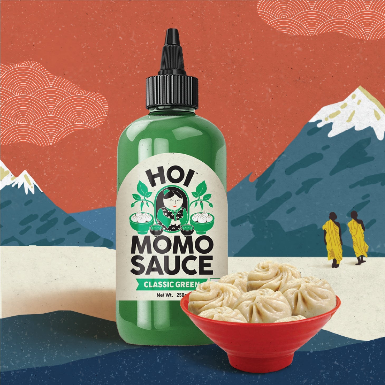 Hoi Momo Sauce Green 235 ml