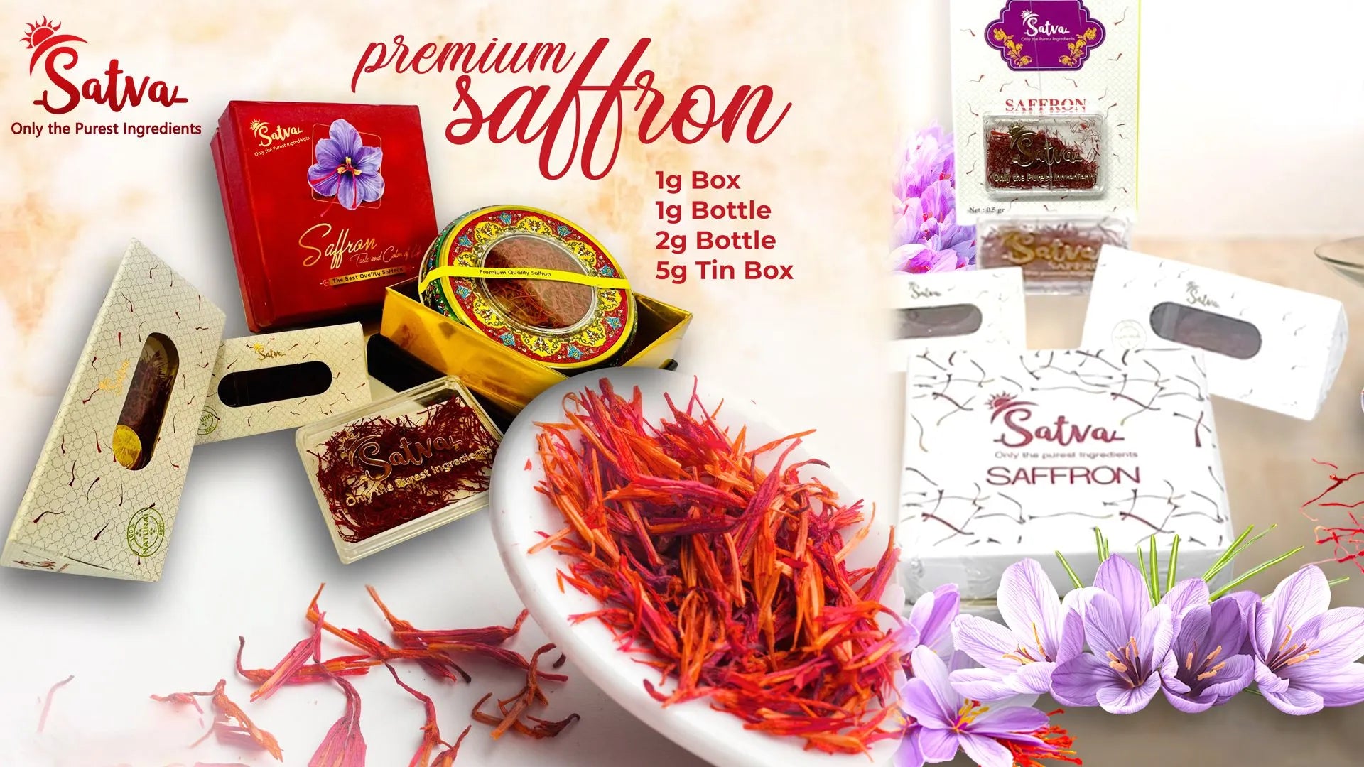 Satva Saffron 1 g Box