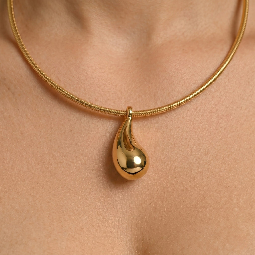 Golden Drop Luxe Pendant