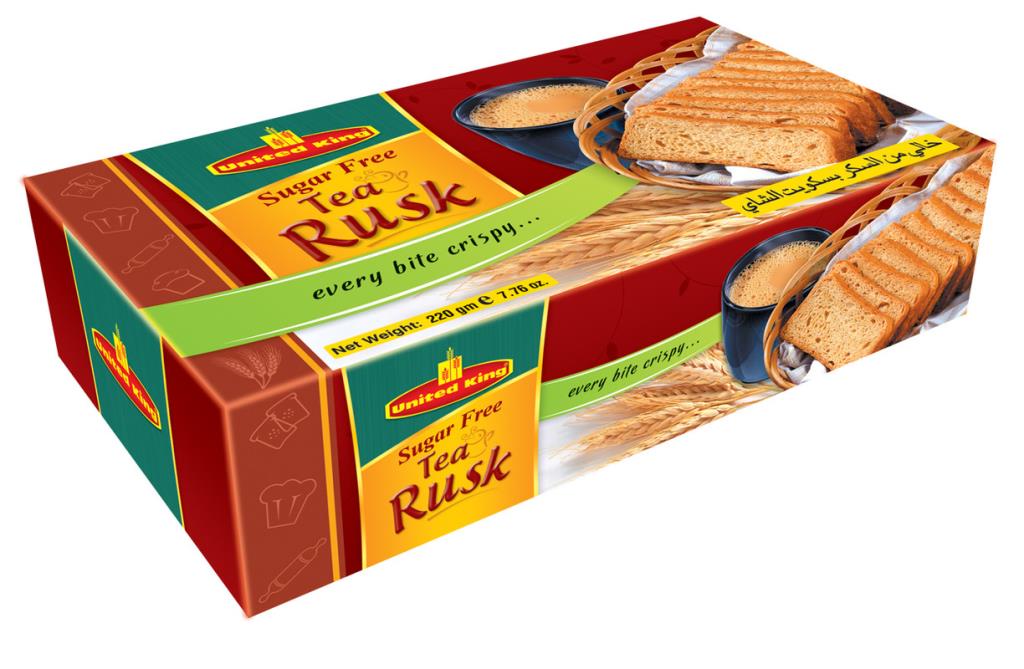 United Suji Rusk 220 g