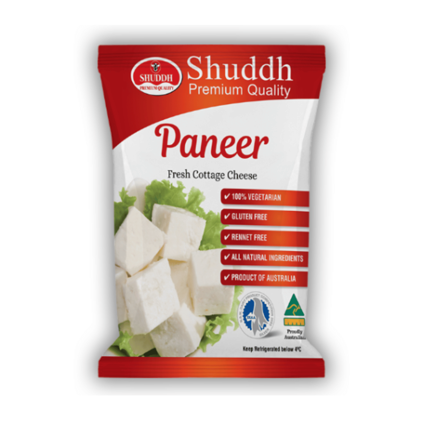 Shuddh Paneer Cubes 1 kg
