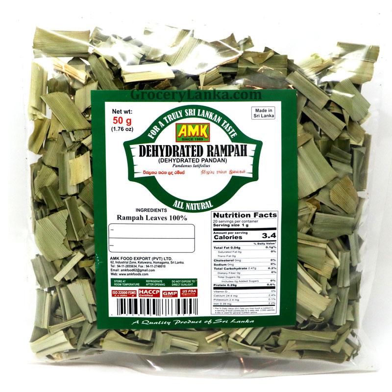 Lanka Delight Dehydrated Rampe Leaves 50 g