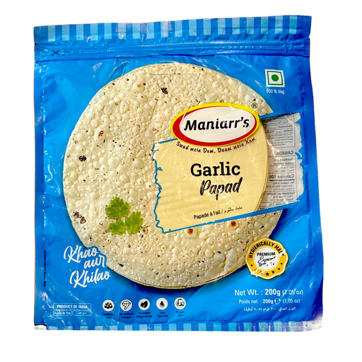 Maniarr's Garlic Papad 200 g