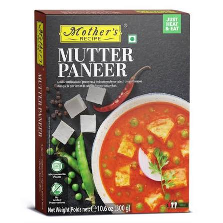 Mother's Recipe Mutter Paneer RTE