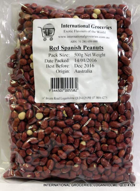 Gajanand Peanut Red Spanish 500 g