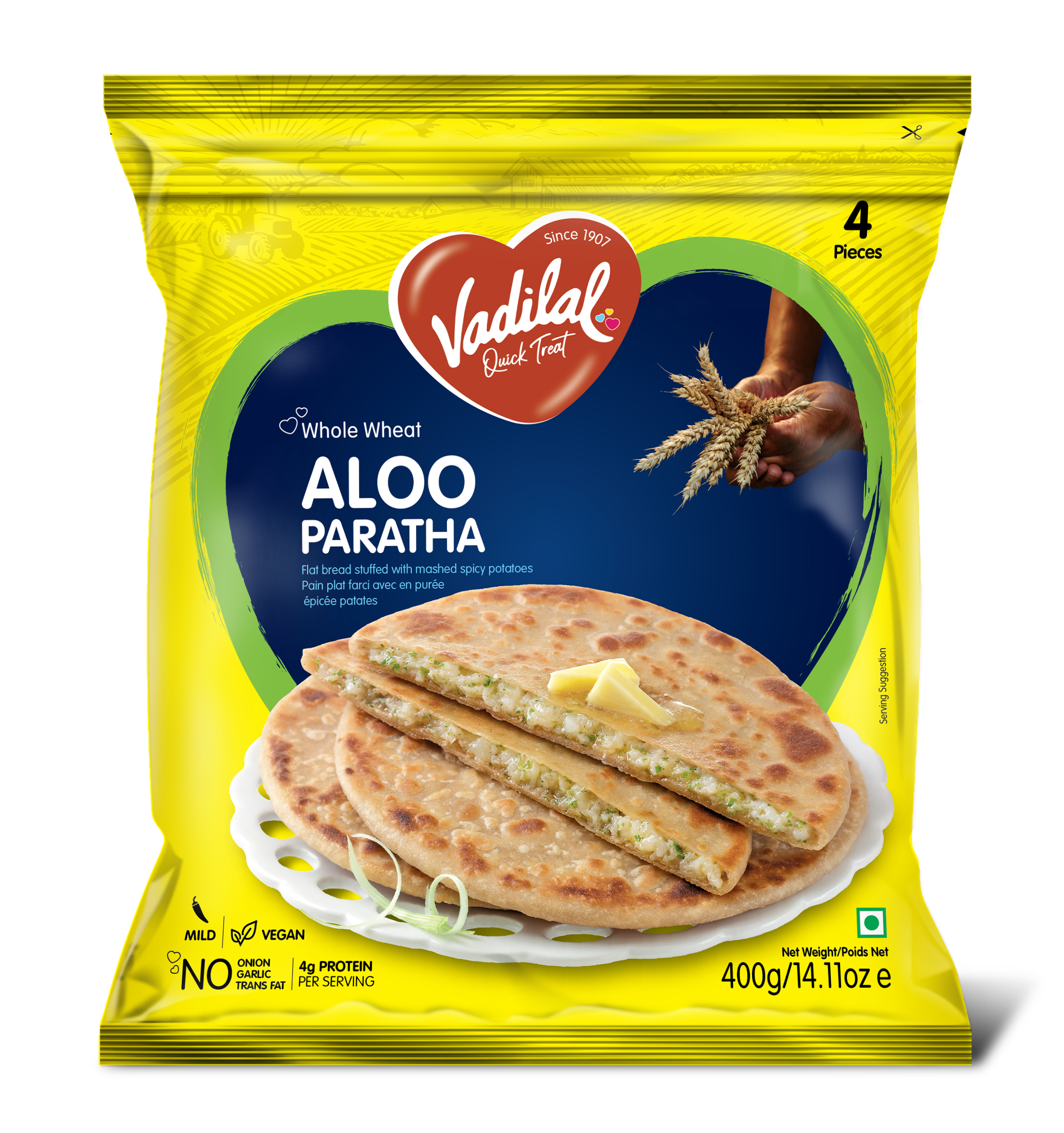Vadilal Aloo Paratha 400 g