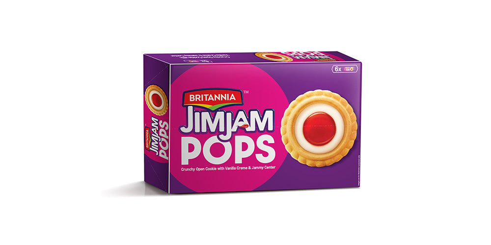 Britannia Jim Jam Pops 70 g