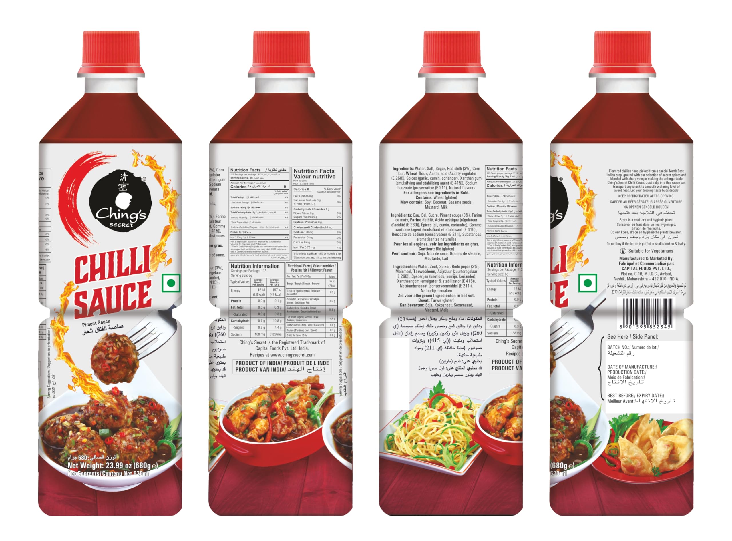 Chings Red Chilly Sauce 680 g