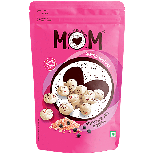 Mom Himalayan Salt & Paper Roasted Makhana 60 g