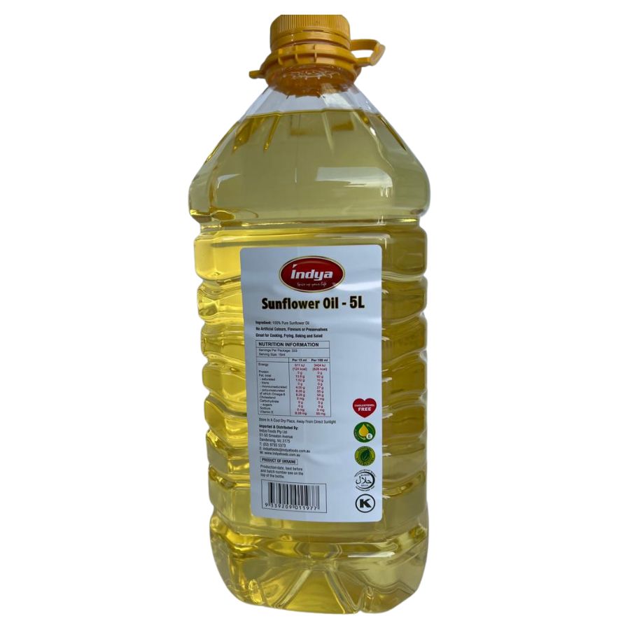 Indya Sunflower Oil 5 L