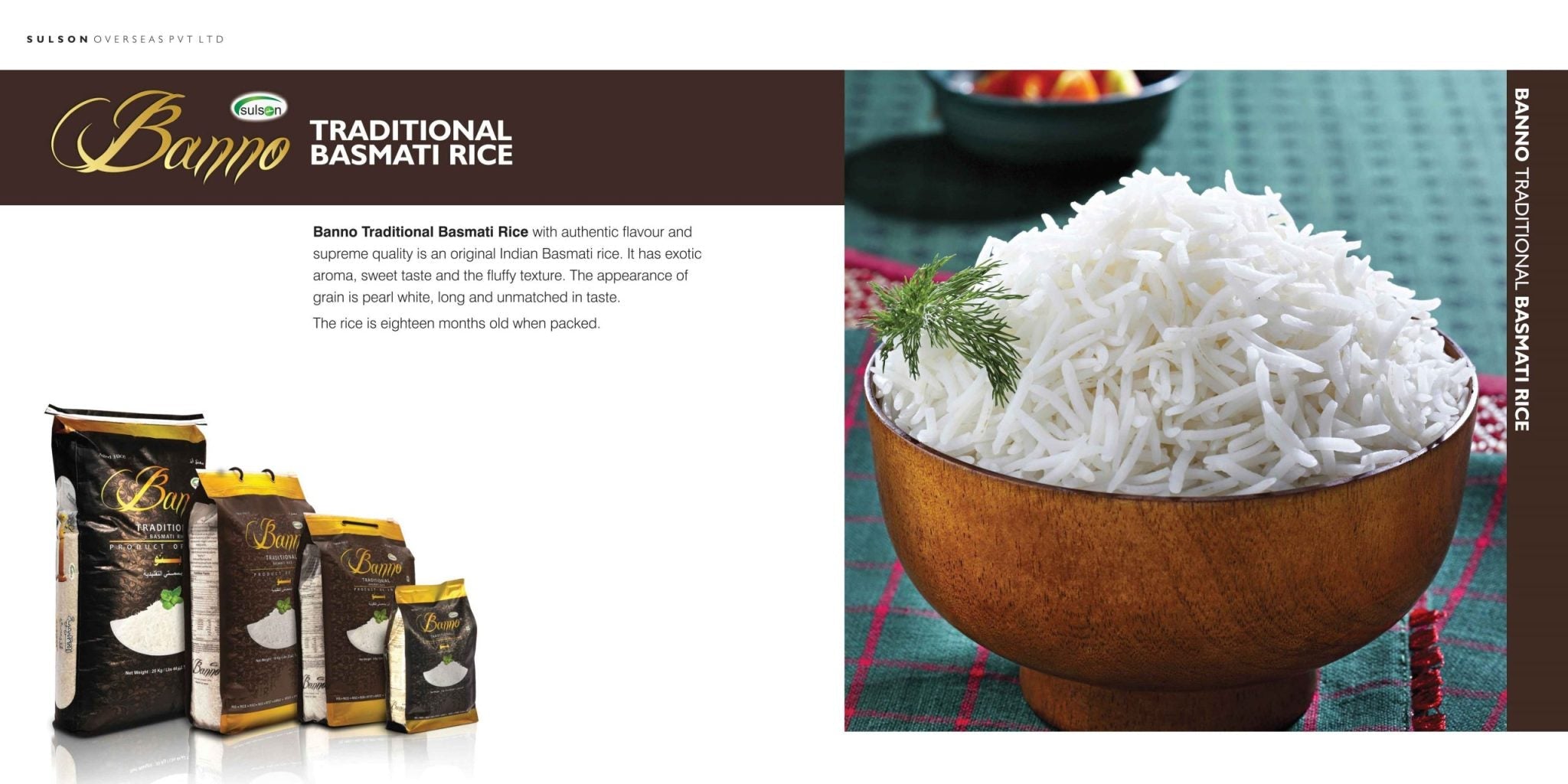 Banno Elt Basmati Rice 10 kg