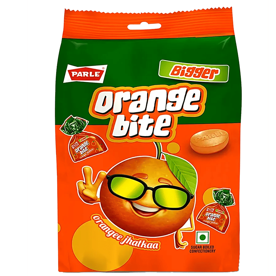 Parle Orange Bite 100 Pieces