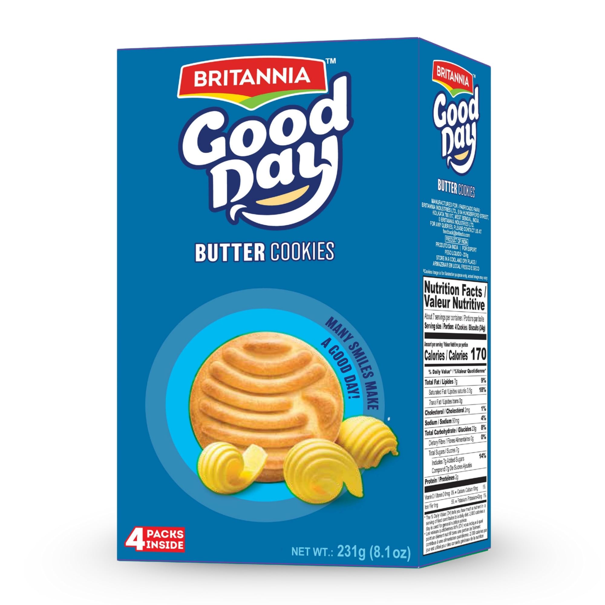 Britannia Good Day Butter 231 g