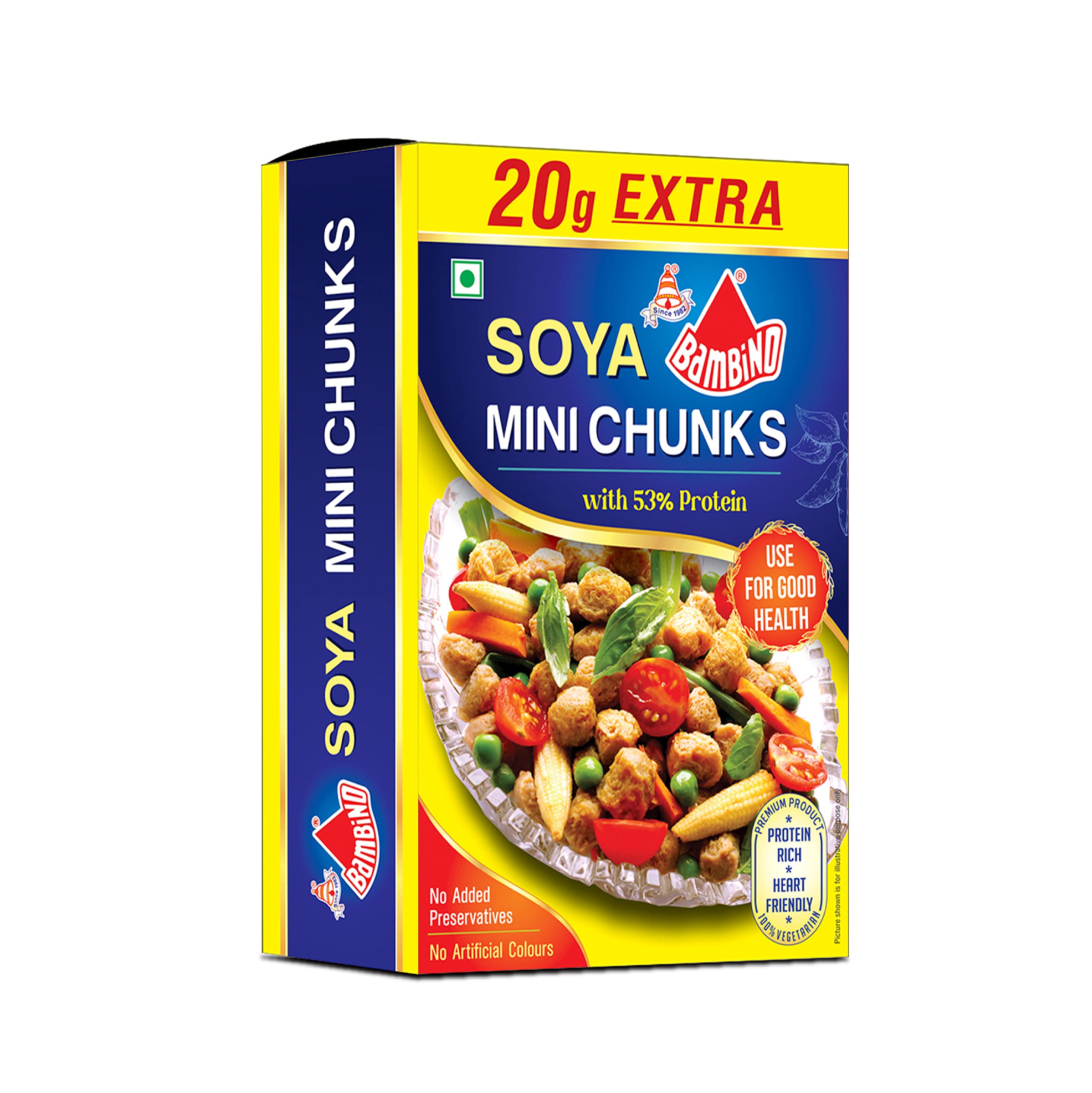 Bambino Soya Mini Chunks 220 g