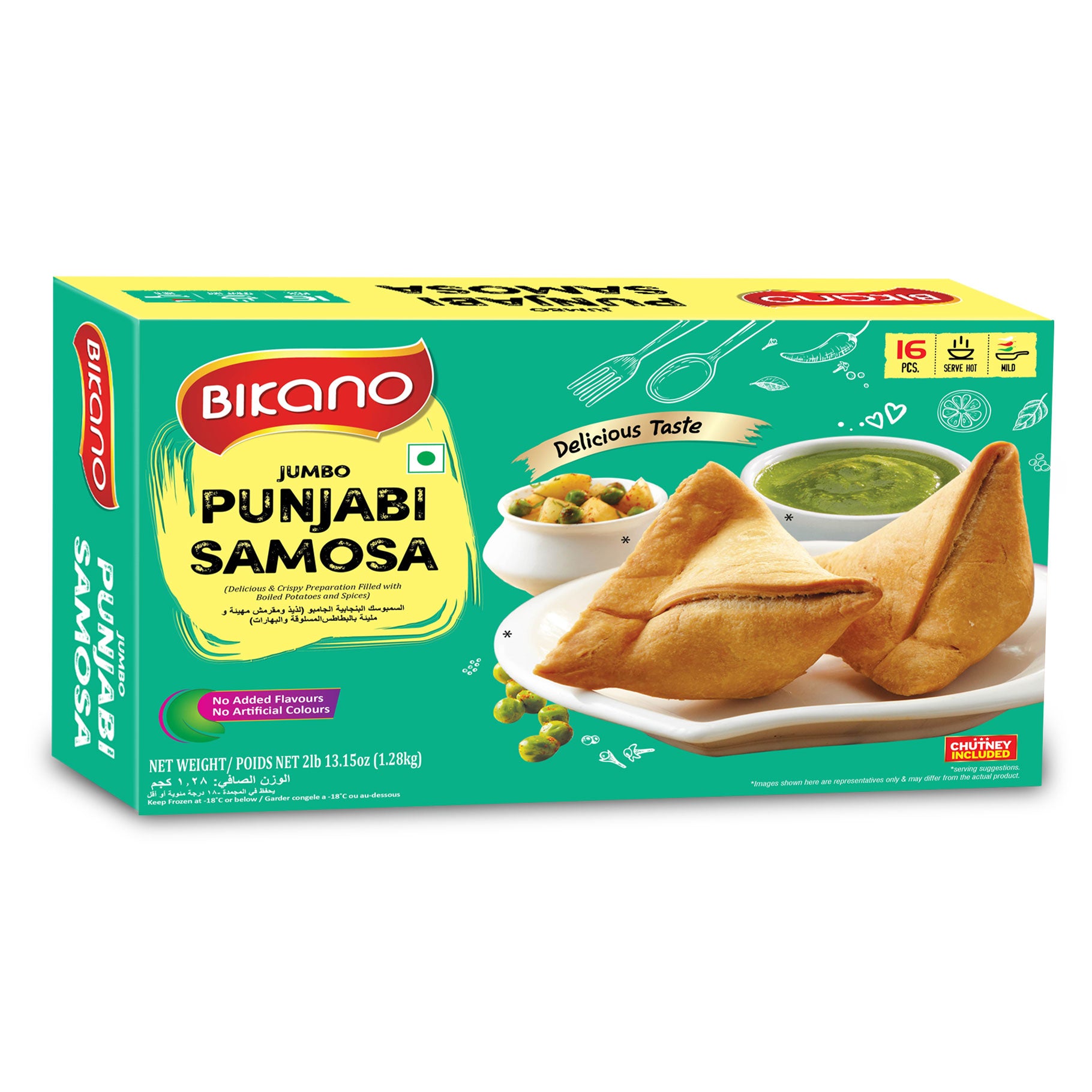 Bikano Jumbo Samosa 1.28 kg