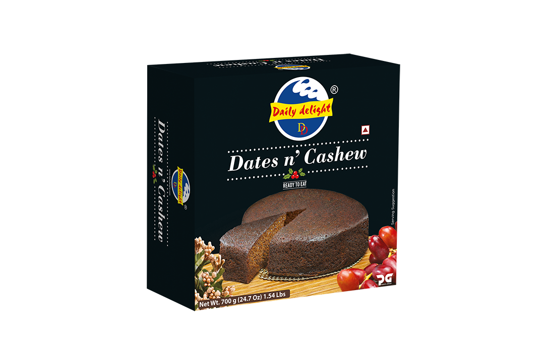 Daily Delight Date & Cashew Cake 700 g