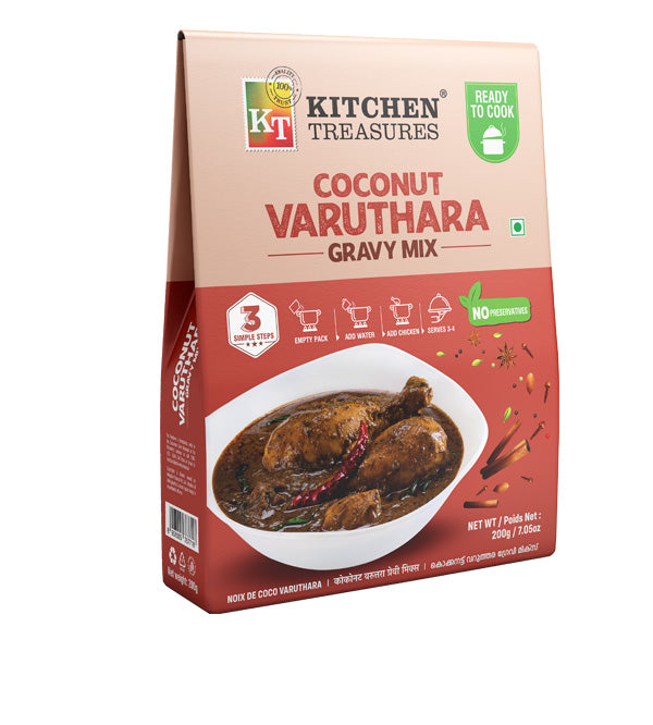KT Coconut Varuthara Gravy Mix 200 g