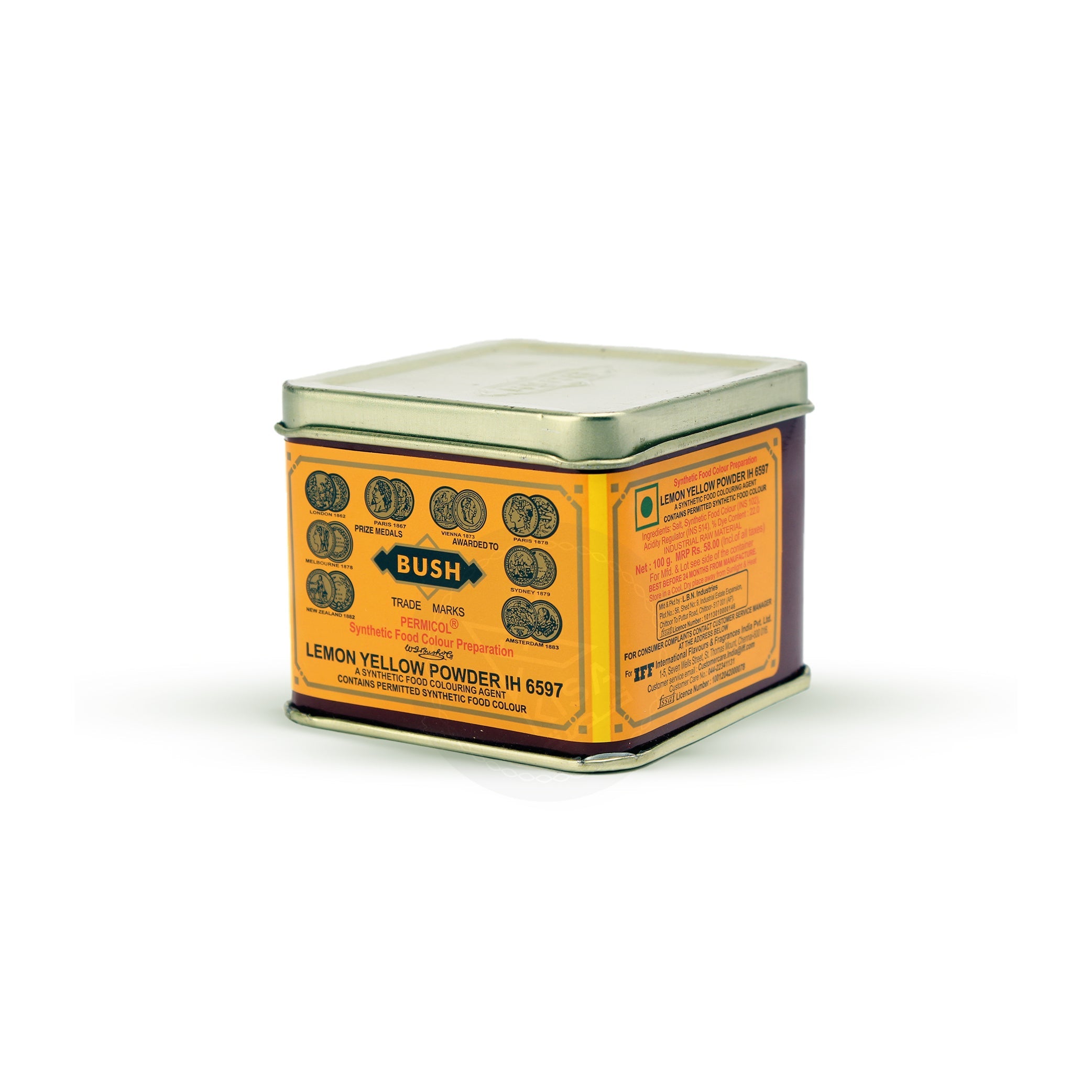 Bush Food Color Lemon Powder 100 g