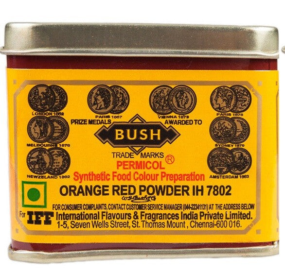 Bush Orange Red Food Colour 100 g