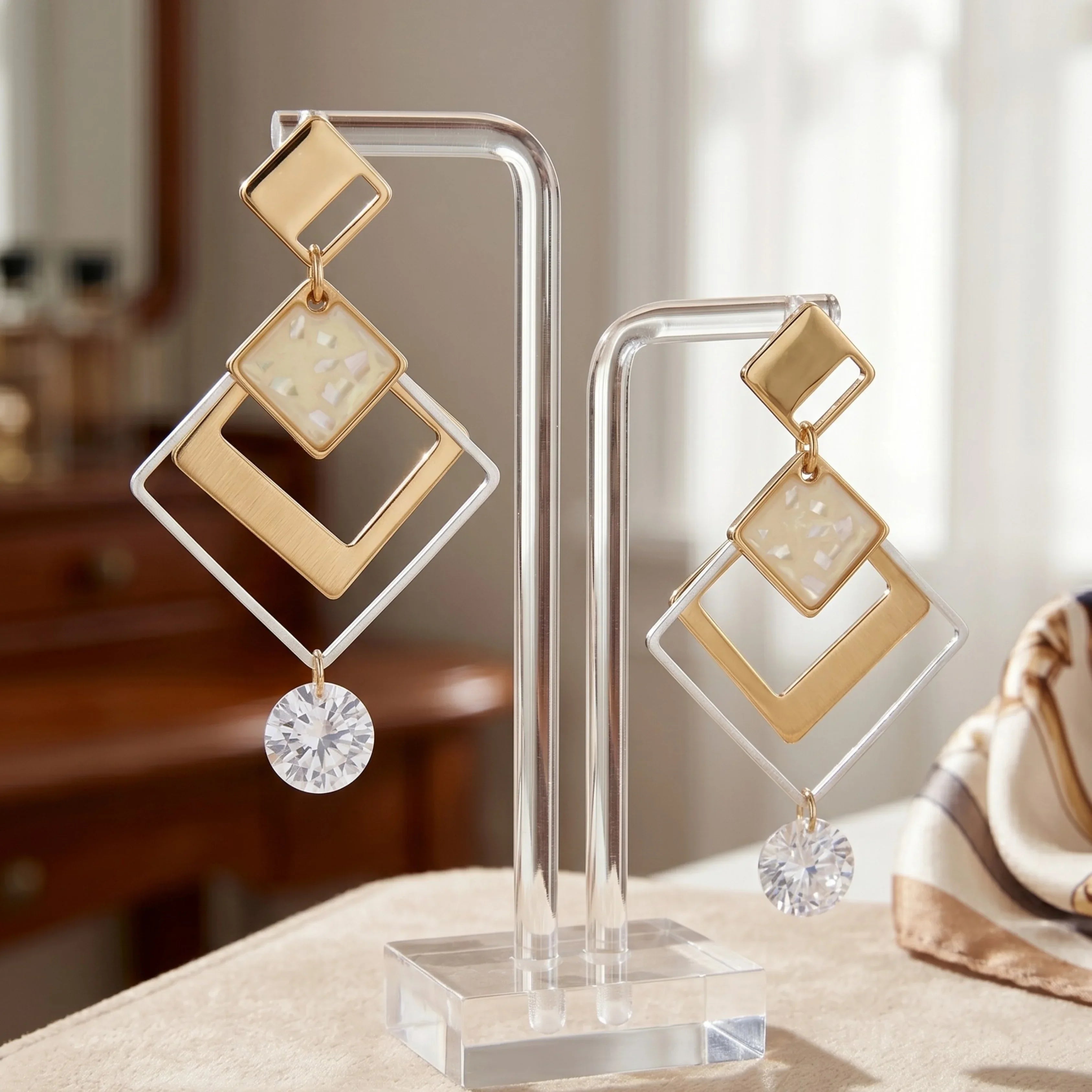 Gold Geometric Deco