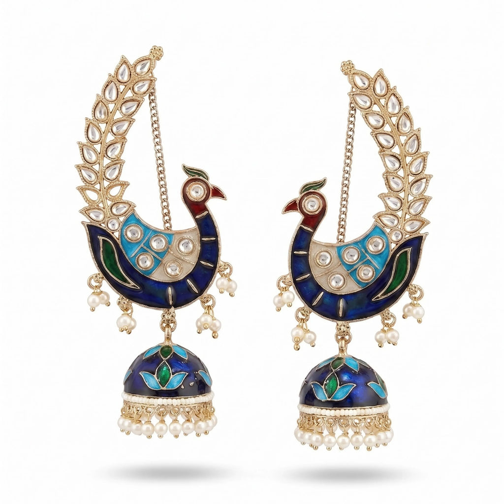 PEACOCK WING EAR CLIMBER