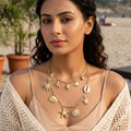 Golden Tide Charm Necklace