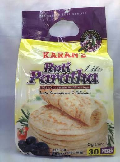 Karan Roti Paratha Lite 30 Pieces
