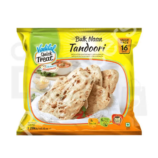 Vadilal Bulk Tandoori Naan 1.2 kg