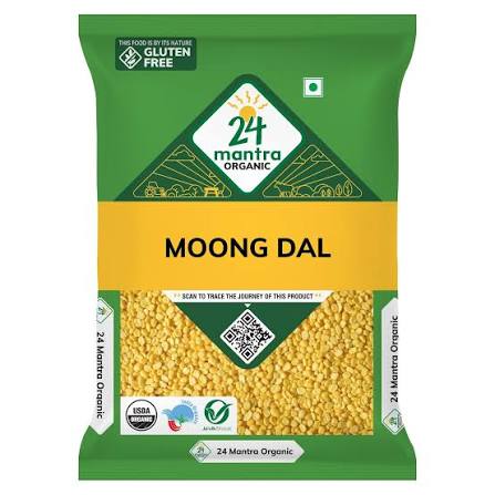 24 Mantra Organic Moong Dal 1 kg