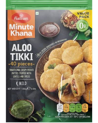 Haldiram Bulk Aloo Tikki (40pc) 1.6 kg