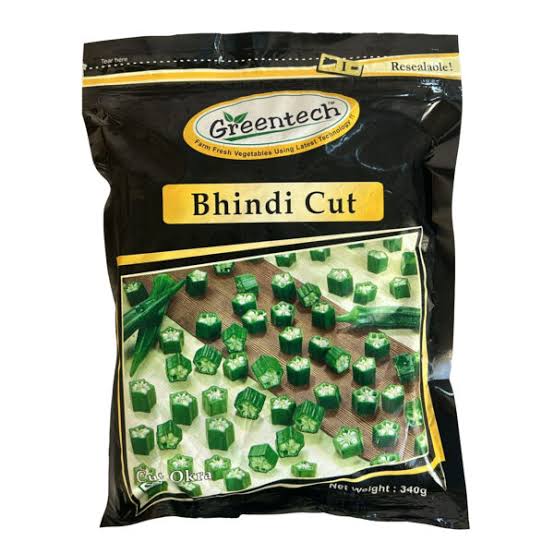Greentech Okra Cut 340 g