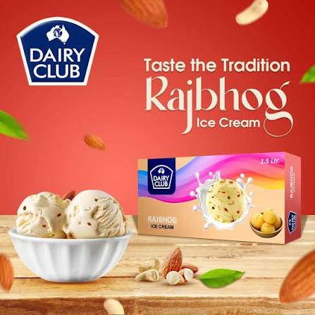 Dairy Club Rajbhog Ice Cream 1.5 L