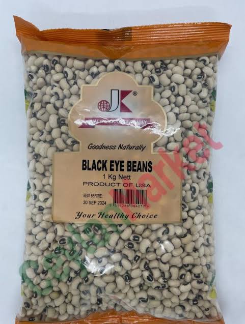 Jk Black Eye Beans 1 kg