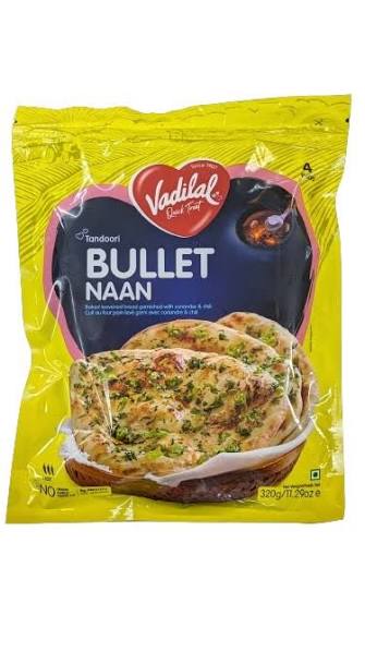 Vadilal Bullet Naan 320 g