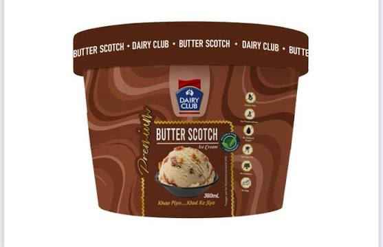 Dairyclub Butter Scoth Icecream 360 ml