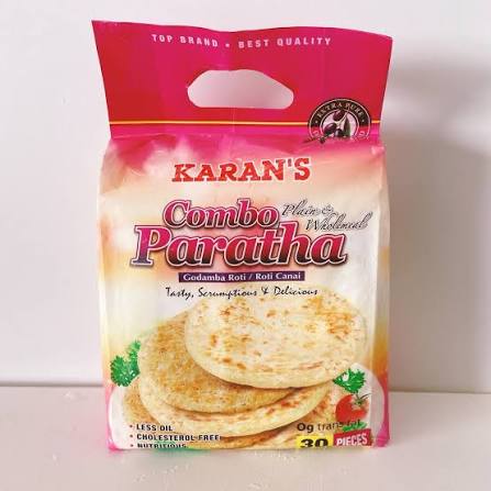 Karans Combo(P&W) Paratha 30 Pieces