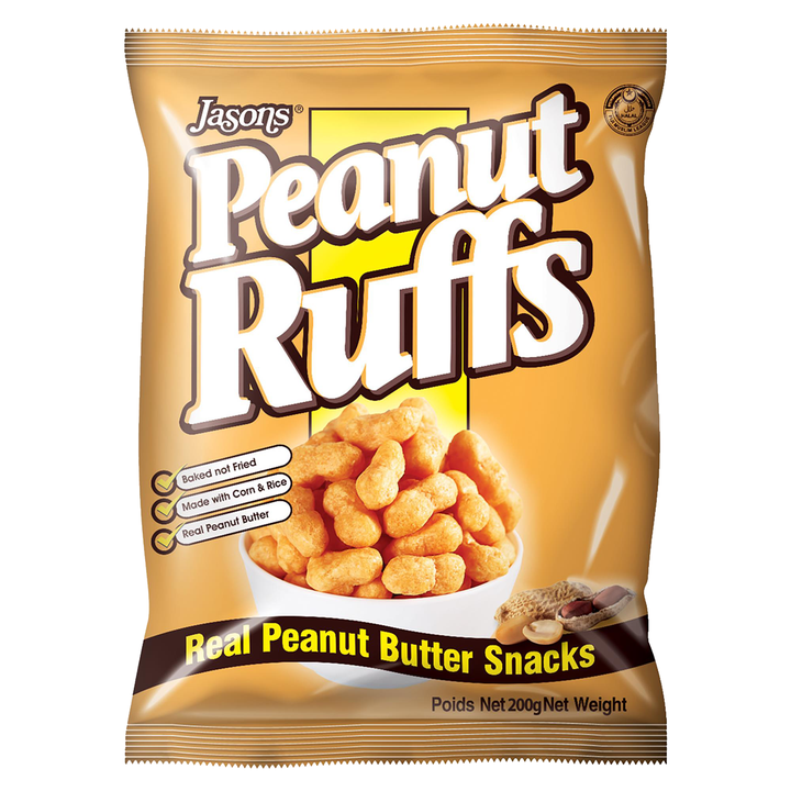 Jason Peanut Ruffs 200 g