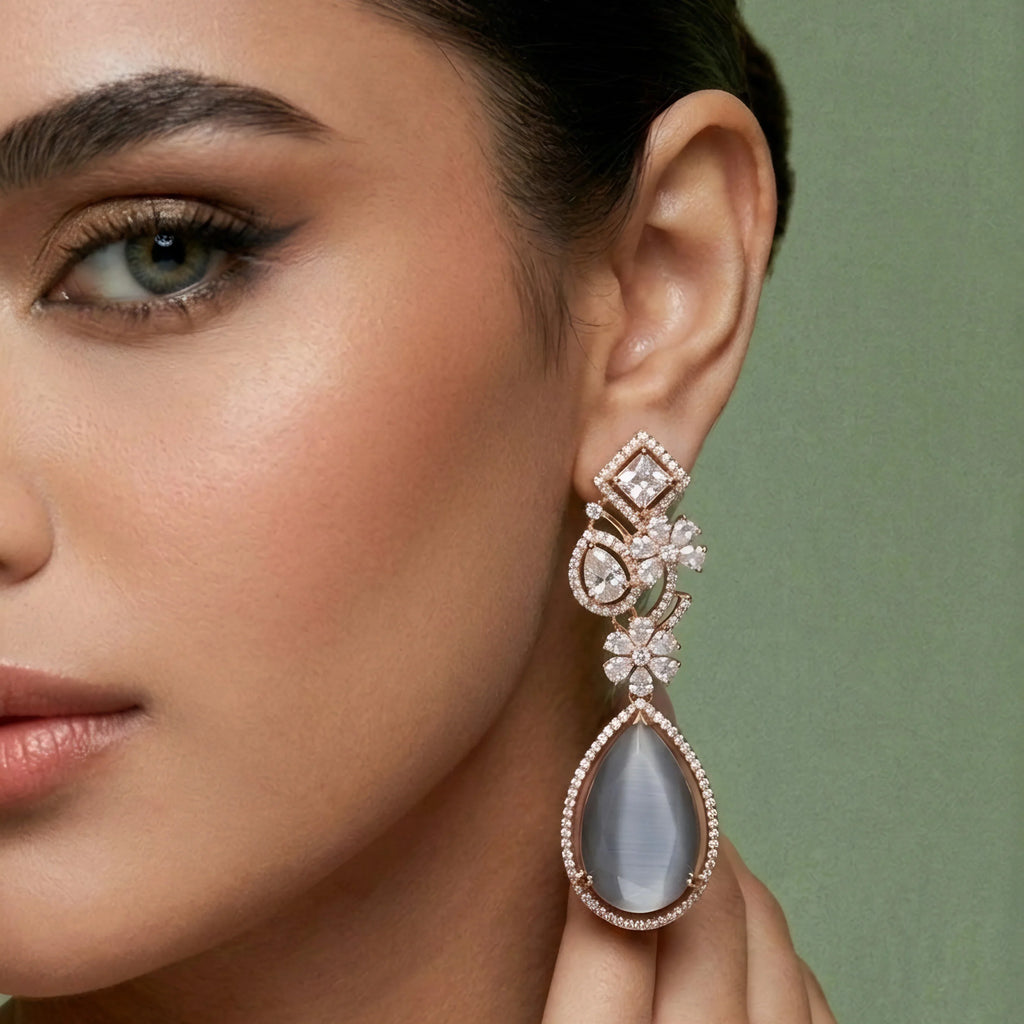 Empress Floral Dangles