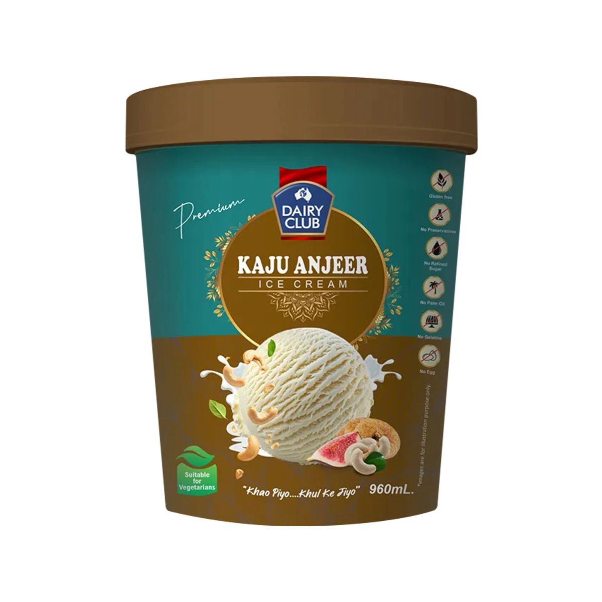 Dairy Club Kaju Anjeer 960 ml