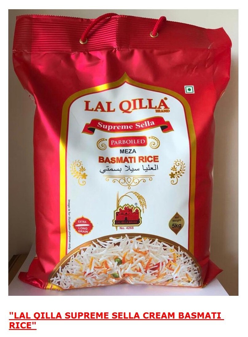 Lal Qilla Supreme Golden Sella Rice 5 kg